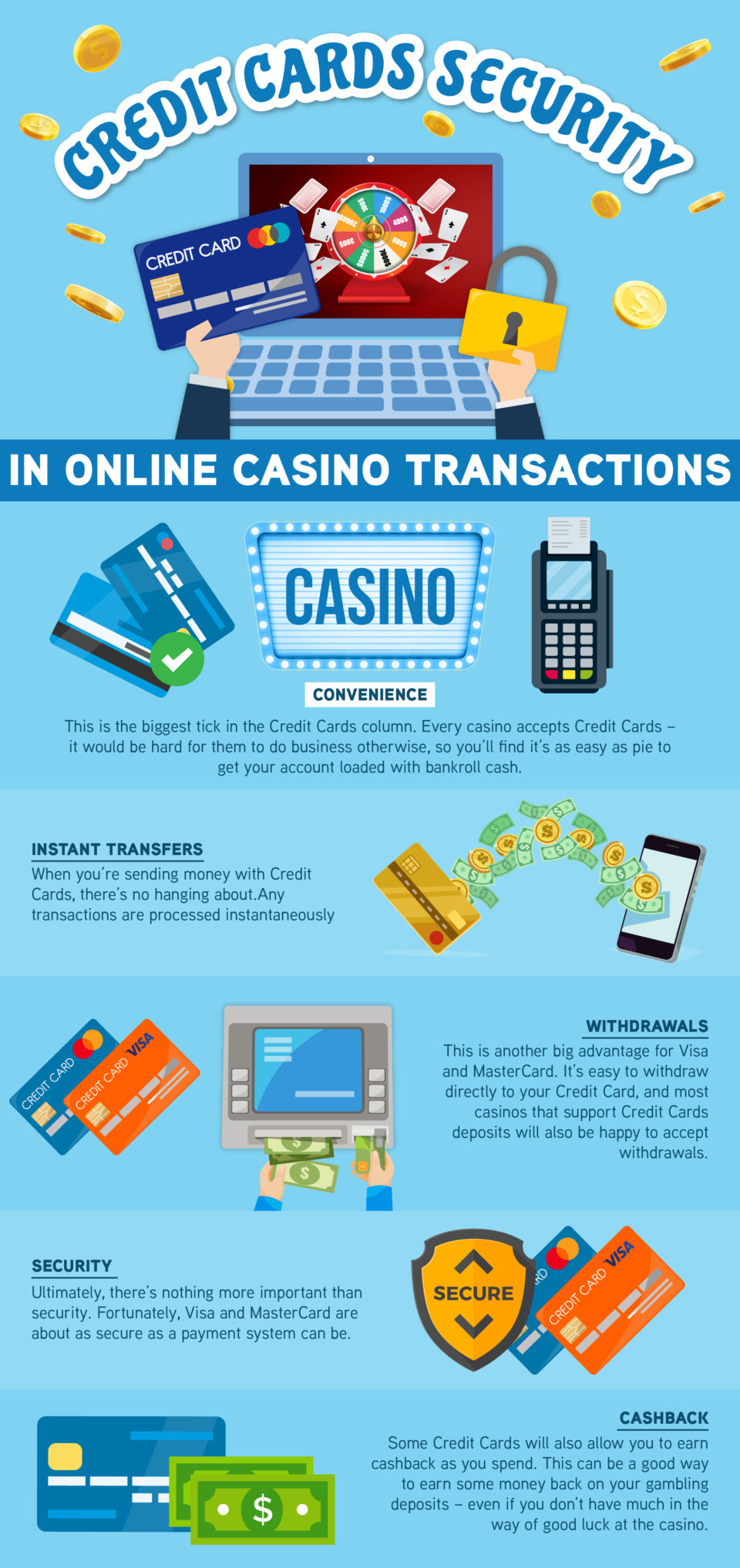 casino credit card security